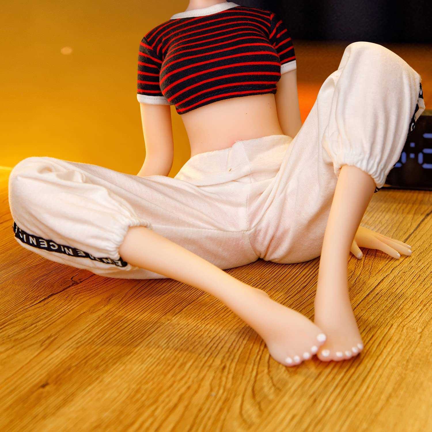 Sex Toy Massager Masturbator Blowjob Vagina Automatic Sucking Natural Color Realistic Doll Flexible Body and Legs Tight Anus Adult Small Love Sol-image-866259065
