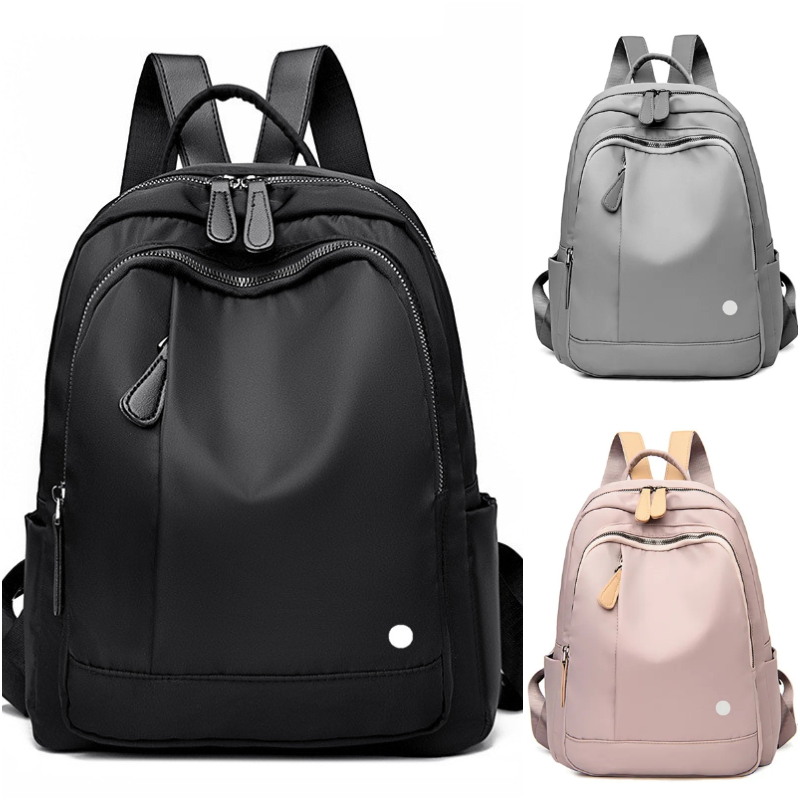 

LL-2231 Women Bags Laptop Backpacks Gym Outdoor Sports Shoulder Pack Travel Casual Students School Bag Waterproof Mini Backpack, Grey