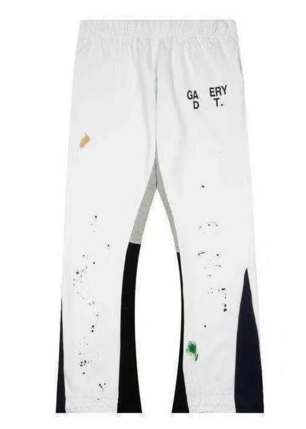 

Men's Pants Designer Sweatpants Mens Tech Fleece Joggers Galleryes Depts Pants Speckled Letter Print Womens Couple Loose Trousers, Q1111