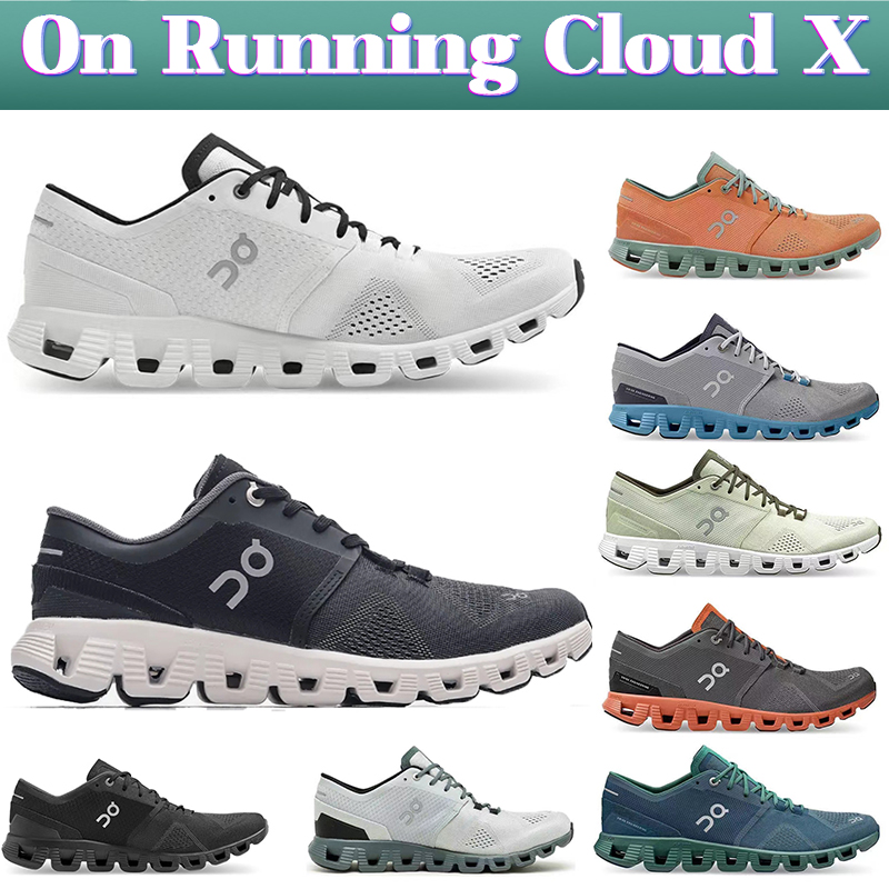

Designer on running cloud X Casual shoes Federer mens Sneakers Clouds women workout and cross trainning shoe black white ash alloy grey rust red men Sports trainers, 31# 40-45 windbreaker black