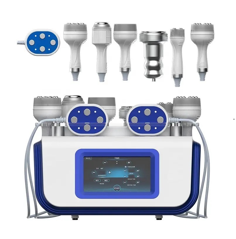Slimming Machine newest 7 in 1 diode laser lipocavitation 80k fat burning slimming radio frequency skin tightening rf 80 K cavitation machin