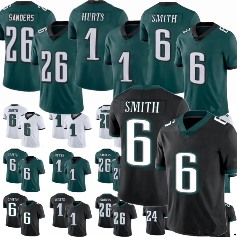 

Jalen Carter Football Jersey AJ Brown DeVonta Smith Jalen Hurts Jason Kelce Darius Slay Jr. eaglees Brian Dawkins Brandon Graham Davis Goedert Nolan Smith Jerseys, As shown in illustration