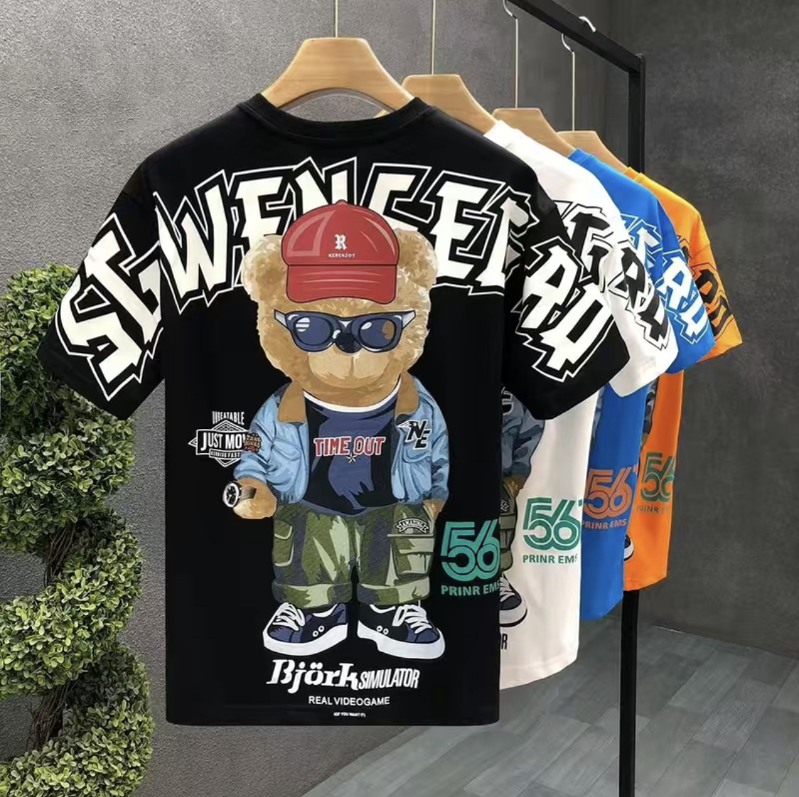 

2023 NEW Mens Womens Designer T shirts Printed Fashion man T-shirt Top Quality Cotton Casual Tees Short Sleeve Luxury Hip Hop Streetwear TShirts s