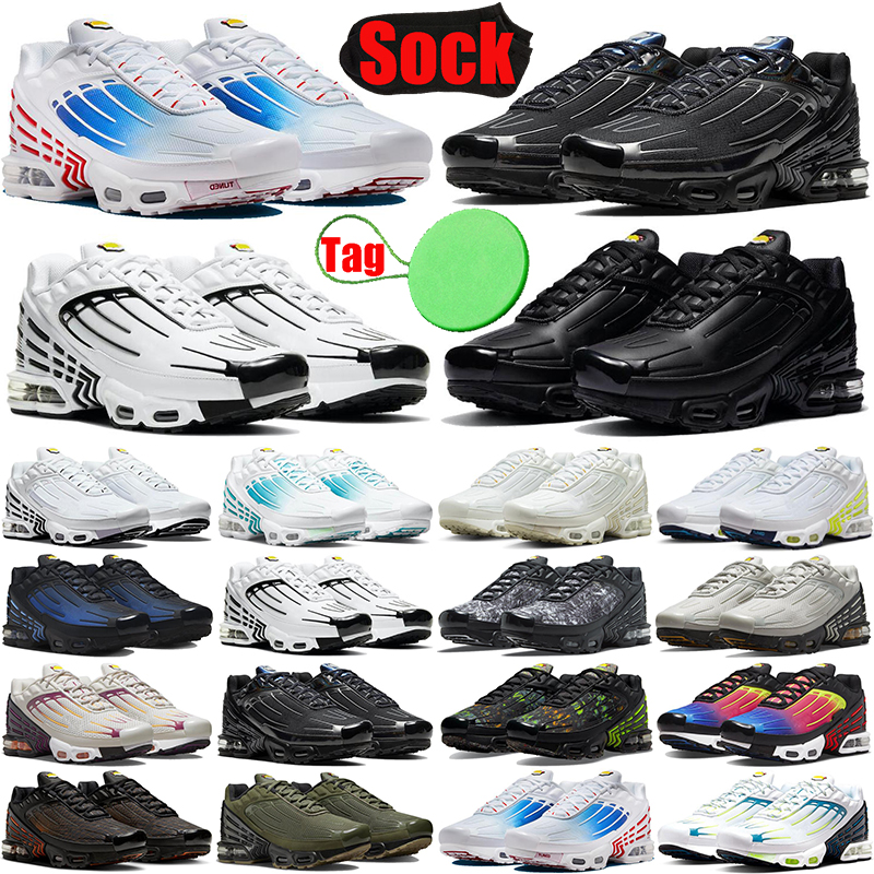 

tn plus tuned 3 tnplus tns running shoes for men women shoe tn3 triple white Black leather Iridescent Unity Olive Green Black Aqua Blue mens trainers sneakers hotsale, #28 black red