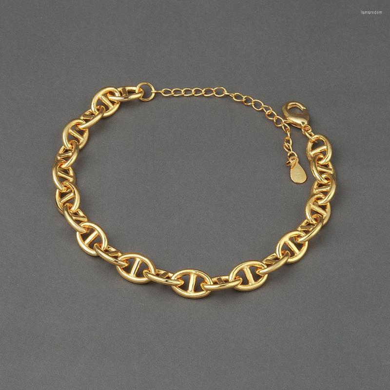 

Link Bracelets KLG Twisted Rope Chian Bracelet For Woman Hip Hop Punk 4MM Gold Color Stainless Steel Necklace Fashion Jewelry