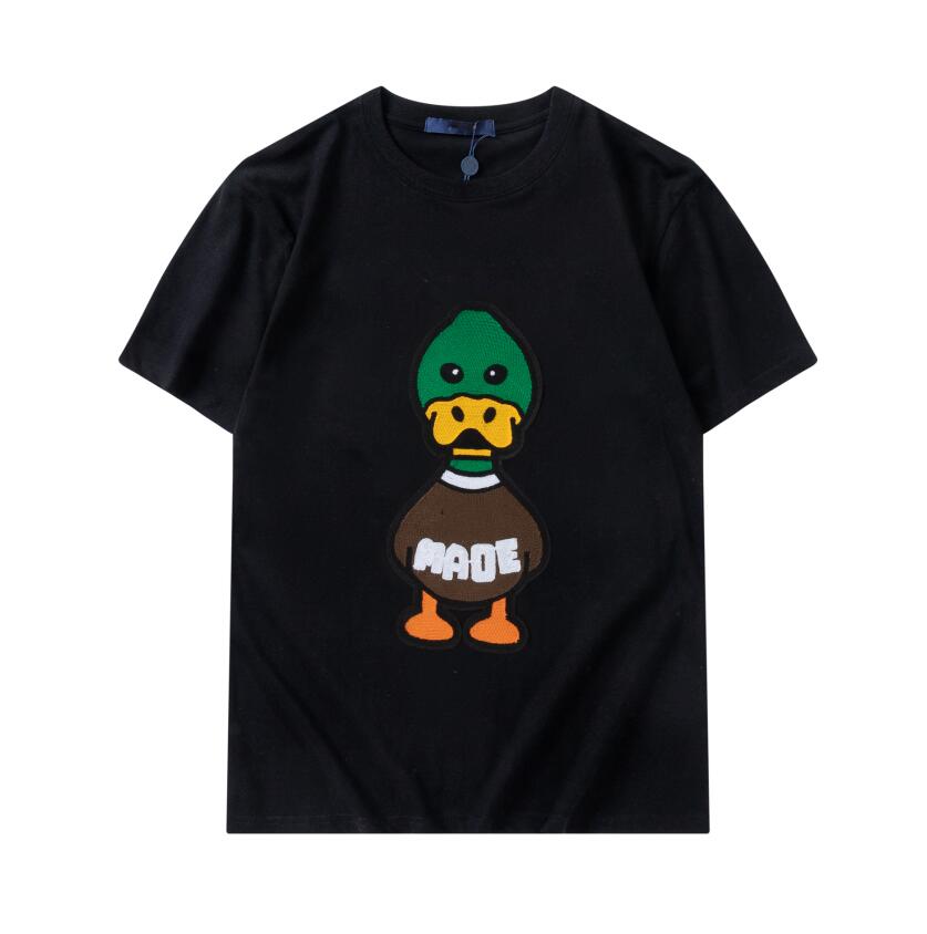 

2023 New Mens T-Shirt Designer Tops Spring Tshirt Ultra-loose Tees Summer Sports Printing Round Collar Black White Color Letters Short Sleeve, Customize