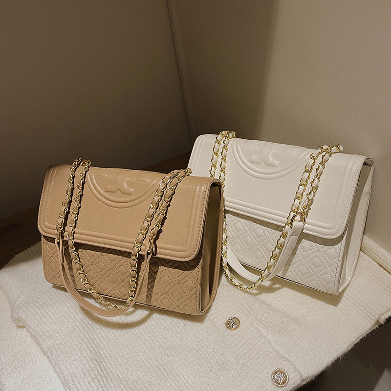 

Handbag High quality new bag Light Luxury And Diagonal Span Rhombic Lattice Embroidered Thread 2023, Red