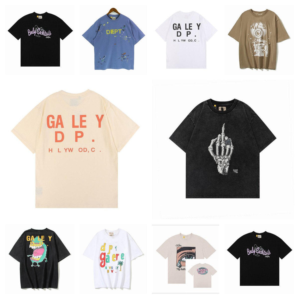 

Galleryse Depts Short Sleeve Print Mens T Shirts Womens Designer Clothing Fashion Top DEAD BATTERIES BODY COCKTAILS See Thru People Yesterday Was Tomorrow Tee 2023, 21