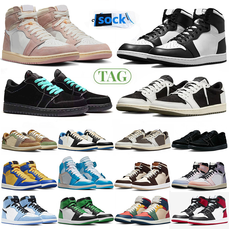

Jumpman 1 basketball shoes men women travis 1s black phantom low olive tiffany mid space jam lost found panda reverse dark mocha washed pink dhgate sneakers trainers, 36-47 mid barely orange