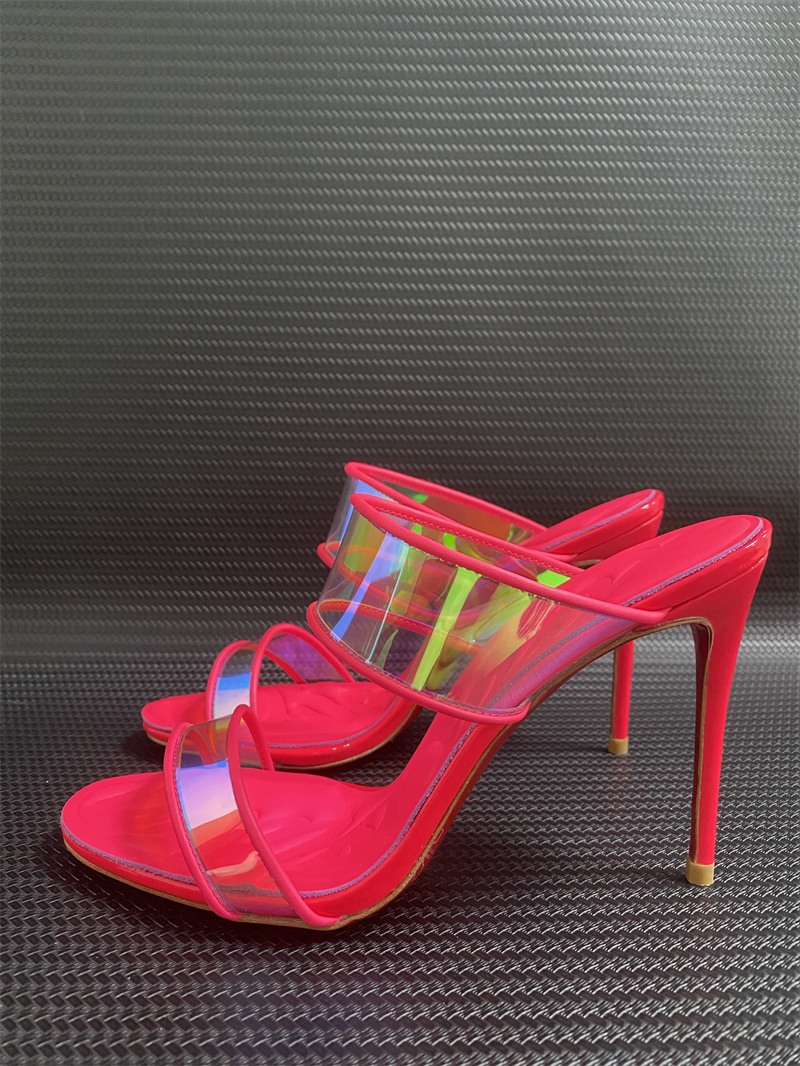 red bottom Glial high heel sandals luxury design gift box luxury designer