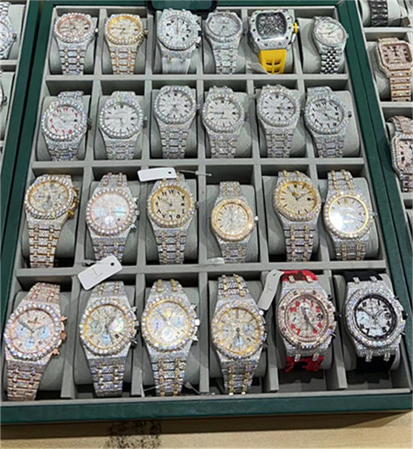 

luxury mens watch for men movement watches designer watches moissanite VVS diamond man watch montre luxe iced out automatic watch women orologio montre homme l13, Screwdriver [one]