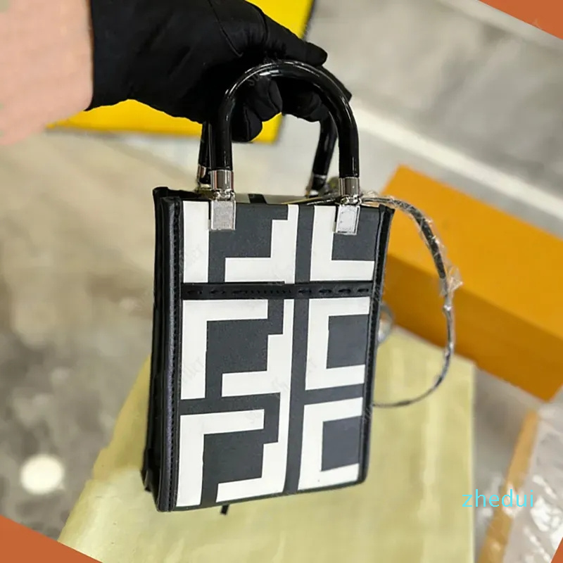 2023-Designer Mini sac fourre-tout soleil femmes Pochette sacs à main mode sacs à bandoulière femme bandoulière en cuir polyvalent sac à main fou