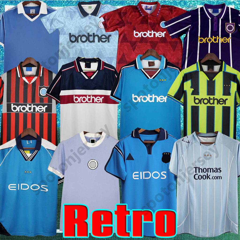 

Retro Mans city Soccer Jerseys 72 97 98 99 00 11 12 1998 1999 2000 2011 2012 Haaland Gallagher WEAH Tevez Kun Aguero Dzeko Kompany Vintage Manchesters Shirts Classic 2, 1993 away