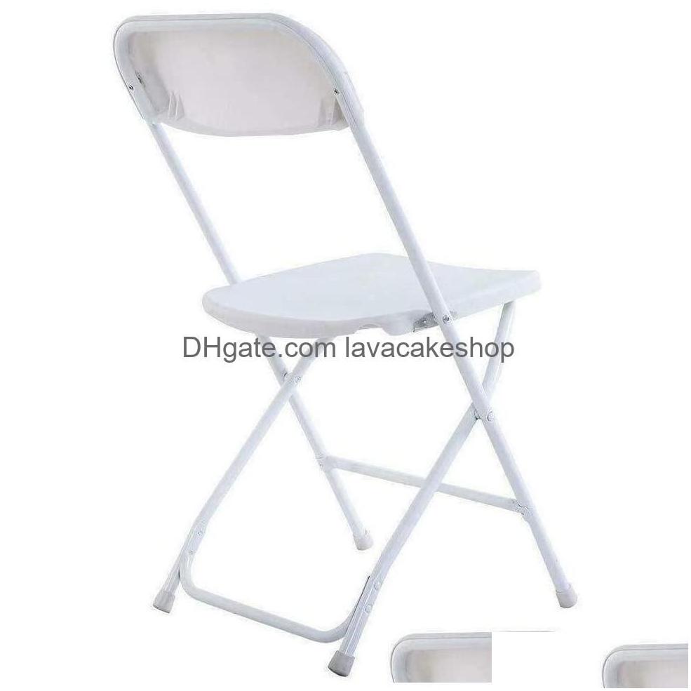 other festive party supplies set of4 plastic folding chairs wedding event chair commercial white for home garden use drop delivery