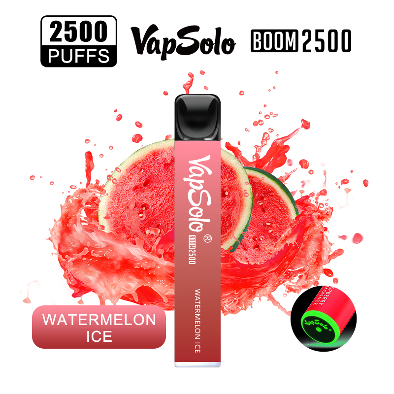 

Puff Vapsolo 2500 puffs 2500 disposable e cigarettes vape desechable pods device kits 850mah battery pre-filled 7ml vaporizer vaper desechable