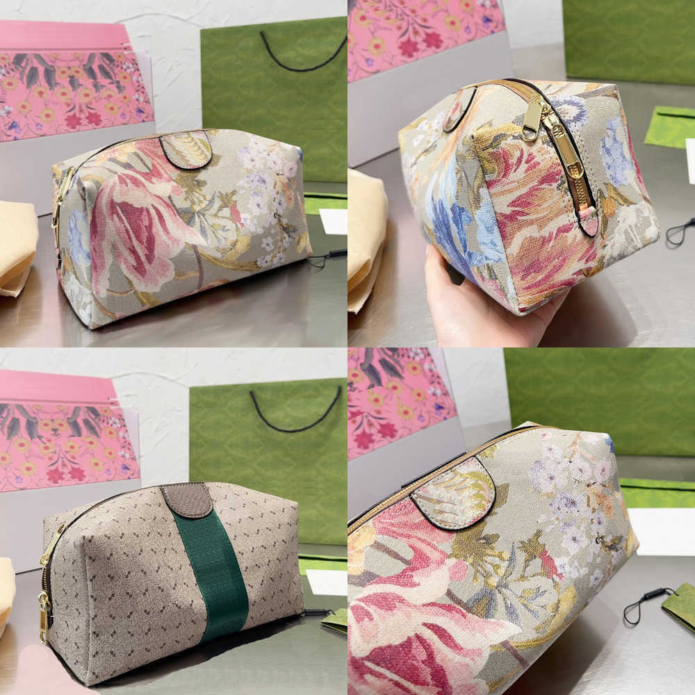 

makeup bags designer bag cosmetic bag toiletry bag Women Designers toiletrys pouch womens purses Fashion all-match flower handbag 230420, Gff01 26cm