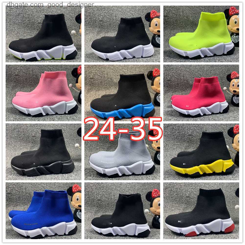 

Kids shoes girl boy slip on shoes sock boot shoe kids running sport sneakers fashion soccer boots darling baby Sock shoe, #7