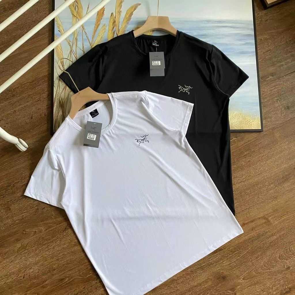 

Designer Fashion Clothing ARC TERYXES Tees Tshirt Archaeopteryx 2023 New Sports Round Neck Quick Dried Short Sleeve Tshirt Handsome Embroidery Logo Mens Tshirt, White