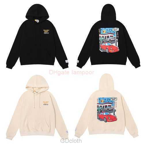 

Designer Clothing Galleries Hoodie Mens Sweatshirts American Fashion Galleryes Depts Color Painting Auto Printing High Street Pure Cotton Loose Fashion Brand Hoo, Shipping fee