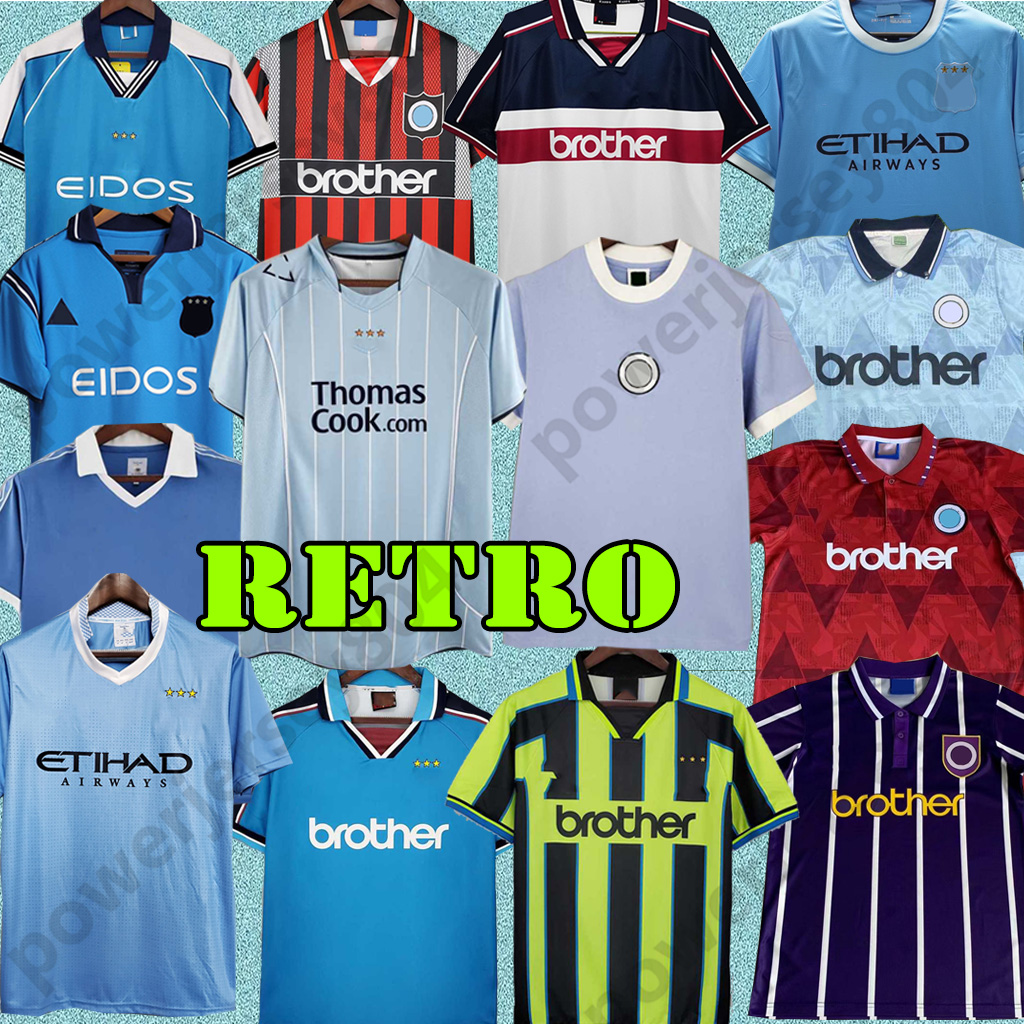 

Retro Mans cities Soccer Jerseys 72 97 98 99 00 11 12 1998 1999 2000 2011 2012 Haaland Gallagher WEAH Tevez Kun Aguero Dzeko Kompany Vintage Manchesters Shirts Classic, 1993 away