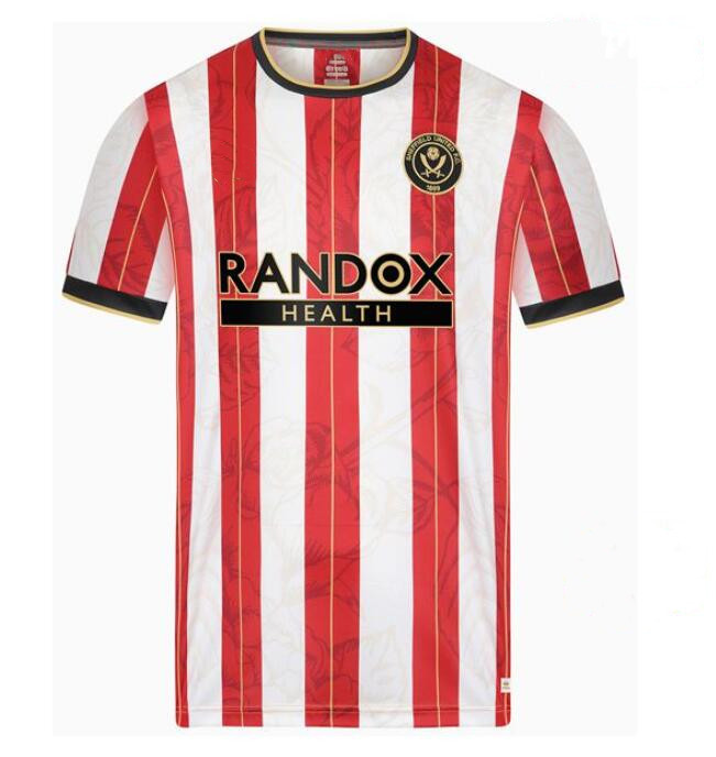 

SHEFFIELD PROMOTION home away soccer jerseys Sander Berge UNITED John Egan Rhian Brewster Anel Ahmedhodzic Oliver McBurnie Jayden Bogle