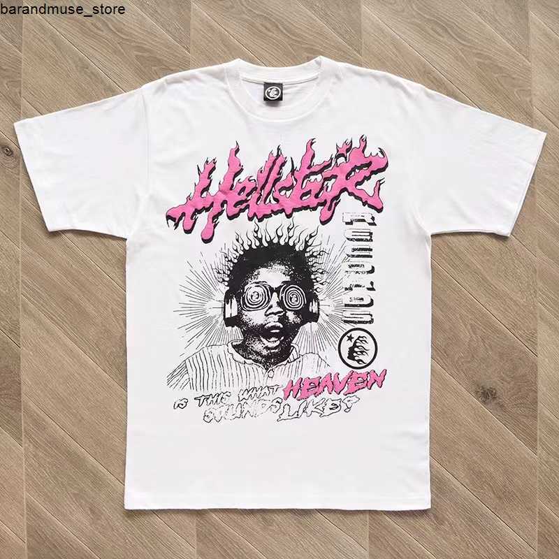 

Men' T-Shirts Hellstar Sound Like Heaven Tee Men Women Streetwear T Shirt High Quality Casual Gothic Short Sleeve T-Shirt J230518