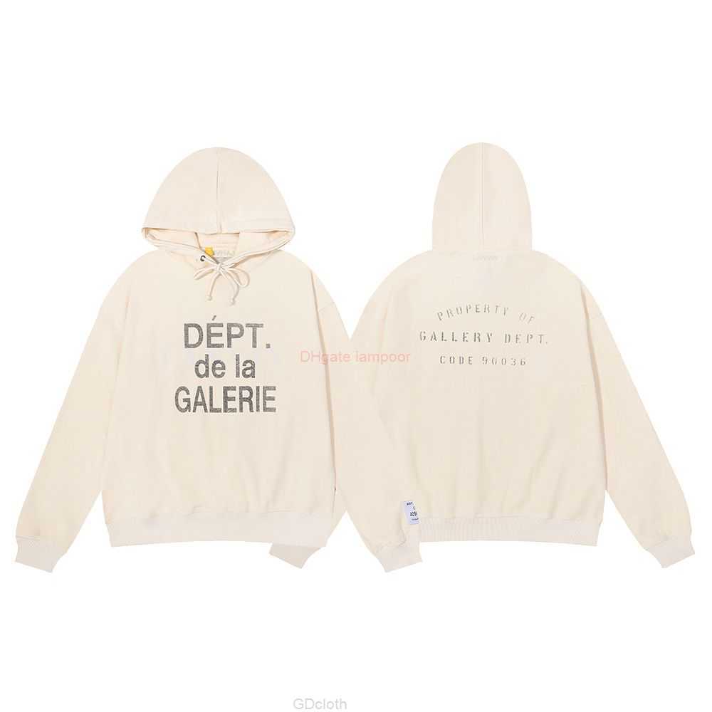 

Designer Clothing Galleries Men' Sweatshirts Small Crowd Beauty Fashion Galleryes Depts Yang Mi Upper Body Flip Over Design Pure Cotton Terry Hoodie Mens Womens, Shipping fee