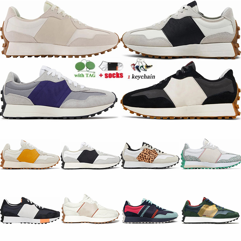 

327 Running Shoes 327s Moonbeam Outerspace White Black Gum Sea Salt Leopard Light Grey Rose Summer Fog Designer Sneaker For Men Women Jogging Walking Dhgate Trainer, 24