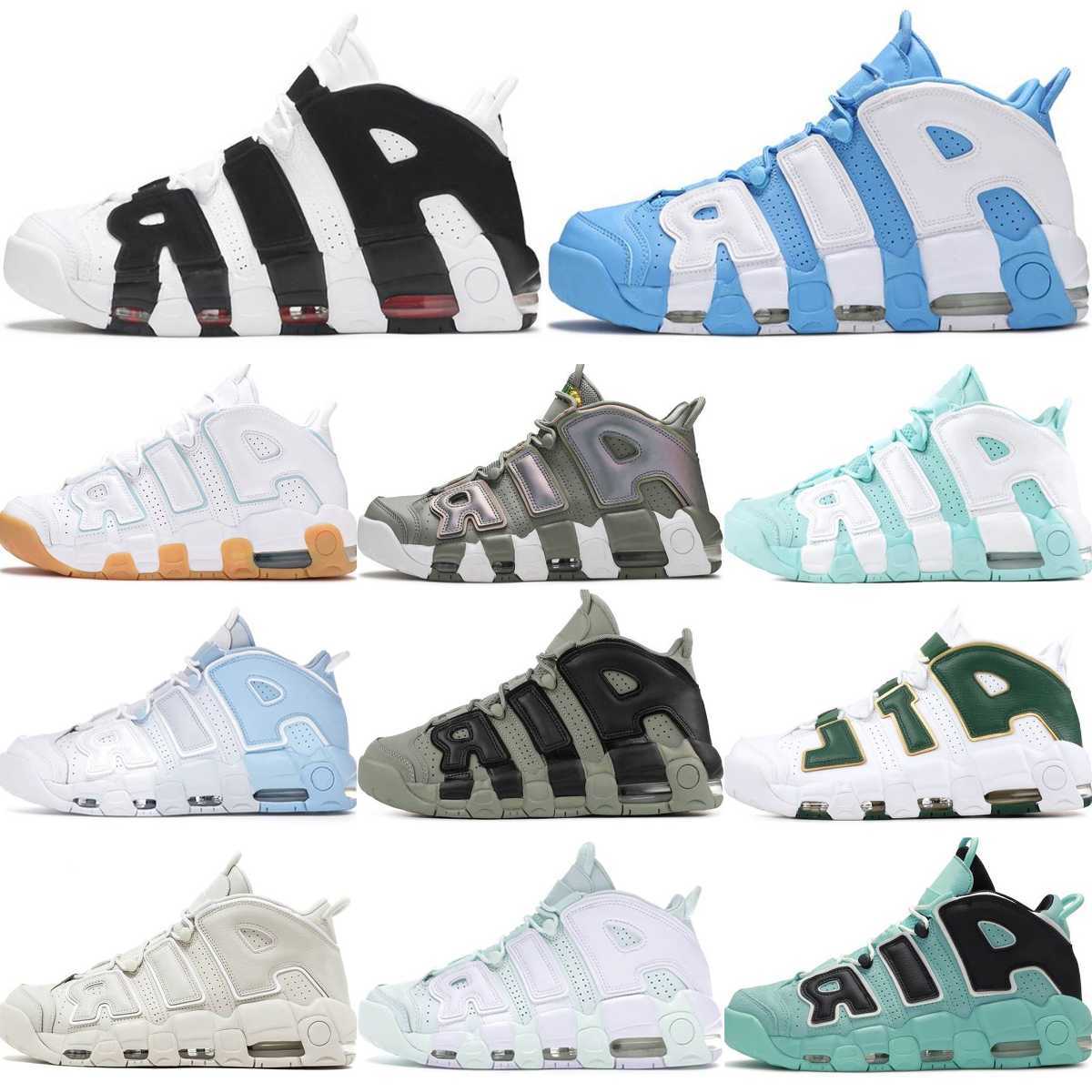 

More Uptempos 96 Basketball Shoes Black Royal Action Grape Light Aqua Valerian Battle Blue Airs Orange Volt White Green 96s Tatal Hoops Barley Trainer Sneakers, Please contact us