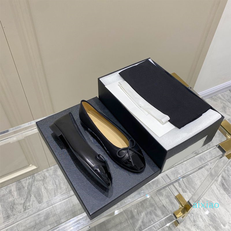 Ballet plat en cuir véritable femme mocassins chaussures décontractées taille 35-42 chaussures de créateurs de fête de mariage velours