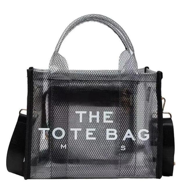 

marc jocob the tote bag Casual Tote handbags Womens Mens Luxurys Designers weekend fashion Beach PVC summer vacation travel PU Luggage shoulder bags, Outer packing bag