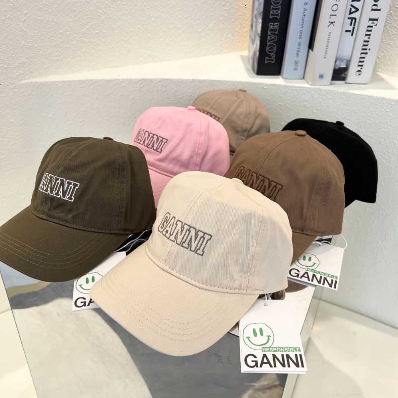 

Ball Caps High-quality Embroidery Washed Cotton Baseball Caps Men's Women's Adjustable Duck Cap Student Ganni Fashion Multi-color Hat 230410P2IL, Red