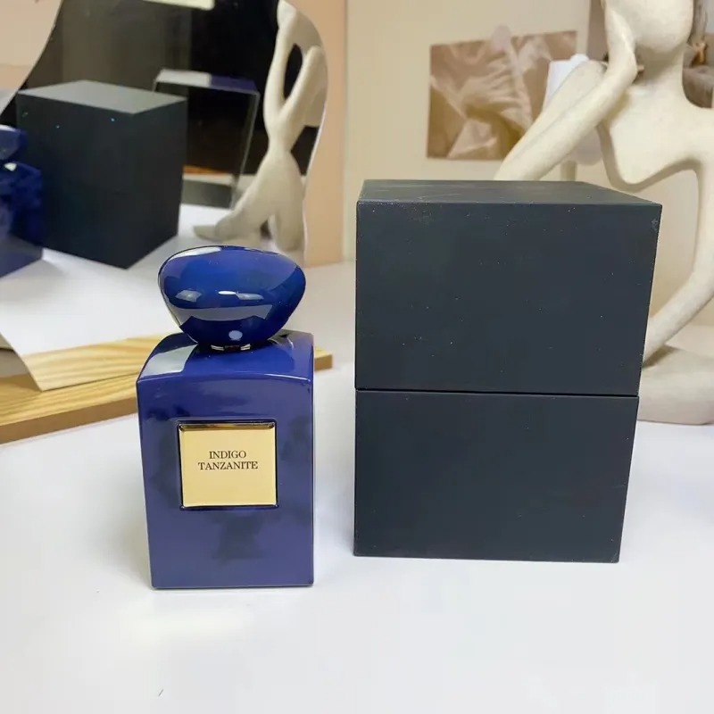 

Designer Brand Men Women Perfume 100ml Eau De Parfum 3.4fl.oz Prive Indigo Magenta Tanzanite Long Lasting Smell EDP Fragrance Unisex Spray Cologne Fast Ship