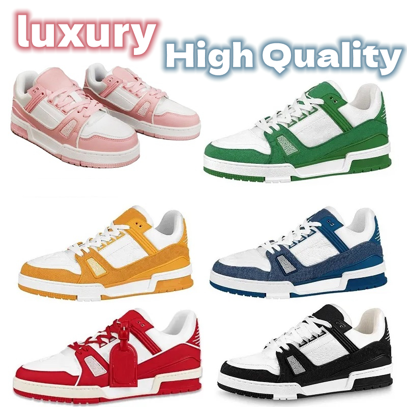 

Designer Sneakers Trainer Running Shoe Sneaker Men Casual Shoes Fashion Low Top Shoe Platform Leather Rubber Sloe Eur 36-45