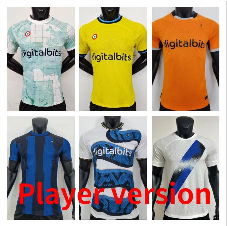 

Inter Milans 22 23 24 LUKAKU soccer jerseys Player Version BARELLA DZEKO LAUTARO 2023 2024 BROZOVIC CALHANOGLU ALEXIS J.CORREA SKRINIAR football shirts uniforms