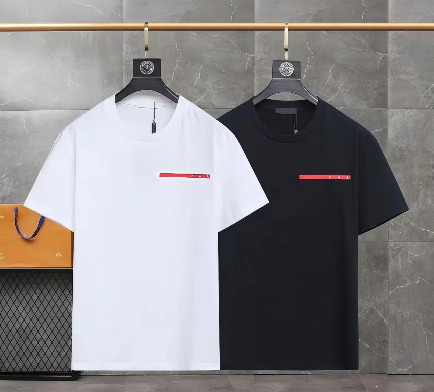 

designer mens t shirt clothing quick drying fashion casual loose fit sports top womens chest pattern luxury street asian size M-XXXL MY5K