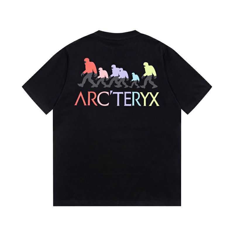

Designer Fashion Clothing ARC TERYXES Tees Tshirt 23 New Summer Ancestral Archaeopteryx Pure Cotton Tshirt Mens Leisure Womens Sports Short Sleeve Top Same Style Co, Black ancestor