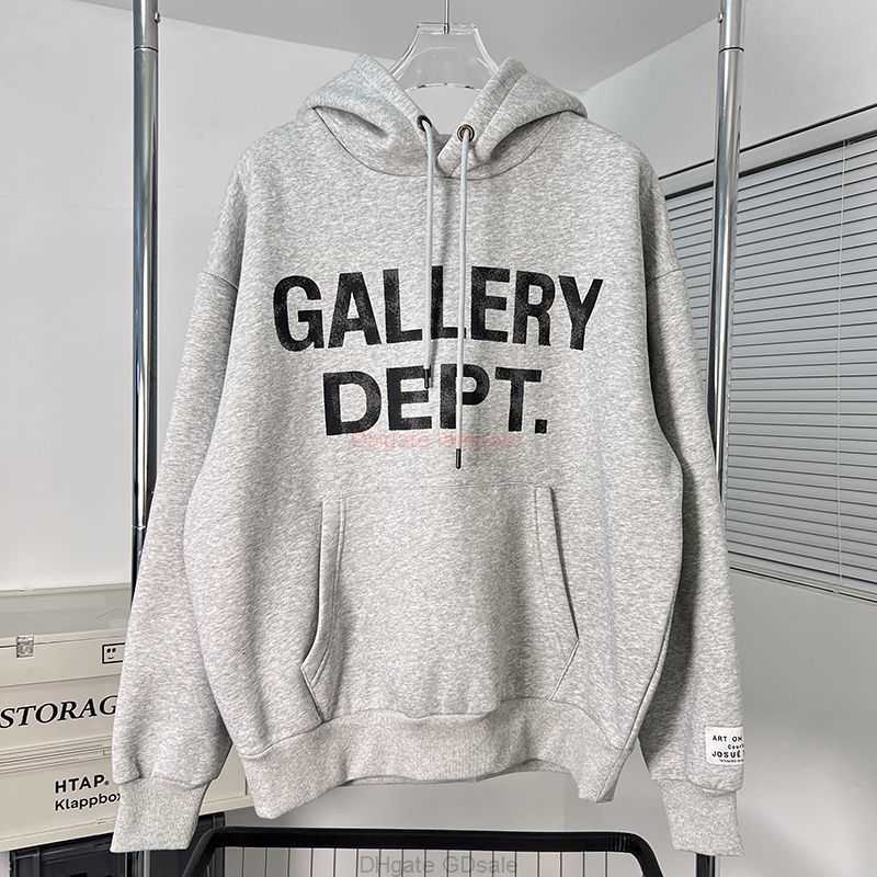 

Designer Clothing Galleries Hoodie Men's Sweatshirts High Quality Galleryes Depts Letter Printed Hip Hop Plush Sweater American Fashion Brand Hoodies for Men Women, Shipping fee