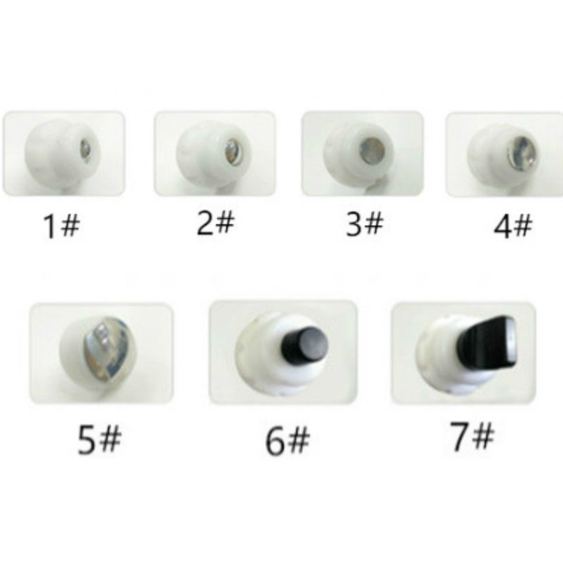 

Accessories & Parts Acoustic Shock Wave Transmitters Heads Tips 1# 2# 3# 4#5# 6# 7# for Shockwave Therpay Pain Relief222