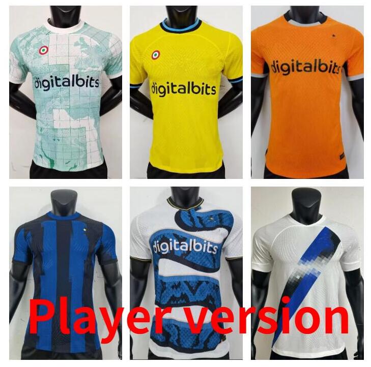 

Player version 2023 2024 LUKAKU soccer jerseys Inter Milans CORREA DZEKO BARELLA LAUTARO SKRINIAR DE VRIJ 22 23 24 football shirt uniforms kit sets BROZOVIC Vecino
