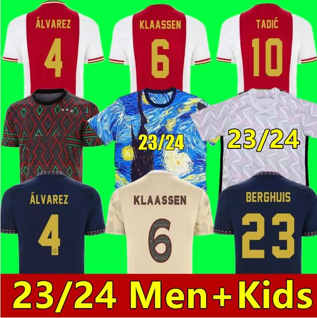 

TADIC 21 22 23 Soccer Jerseys fans player BASSEY BERGHUIS Third black Kit BLIND KLAASSEN BERGWIJN MARLEY 2022 2023 football shirts men kids uniforms
