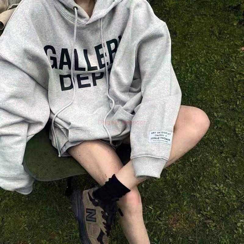 

Designer Clothing Galleries Hoodie Men' Sweatshirts Galleryes Depts Basic Letter Print Us Fashion High Street Loose Hip Hop Men' Women' Hooded Sweater Hoodie, Shipping fee