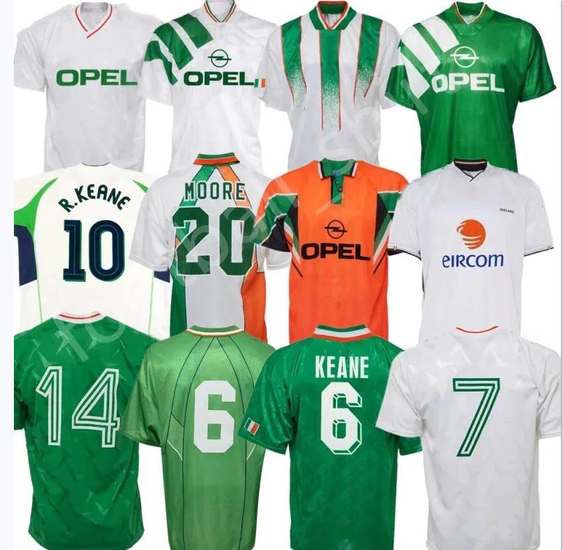 

Irish Retro soccer jerseys 2002 1994 KEANE Vintage Football Jersey 1990 1992 1996 02 03 IreLANDs away McGRATH Duff STAUNTON HOUGHTON McATEER TOP, 1994 1995 away jersey