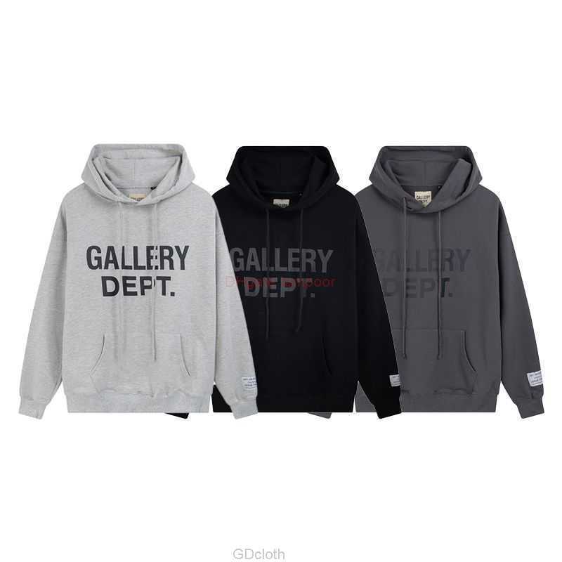 

Designer Clothing Galleries Hoodie Mens Sweatshirts Galleryes Depts Front Large Letter Printed Hoodie High Street Loose Fitting Pure Cotton Terry Hoodie Rock Hip h