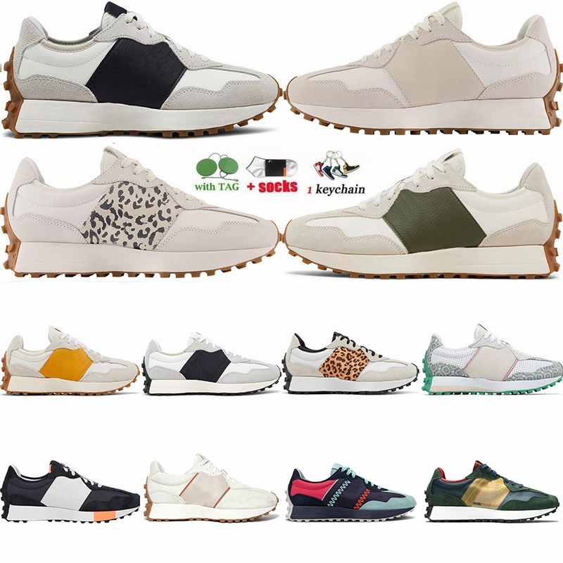 

327 Running Shoes 327s Moonbeam Outerspace White Black Gum Sea Salt Leopard Light Grey Rose Summer Fog Designer Sneaker For Men Women Jogging Walking Dhgate Trainer