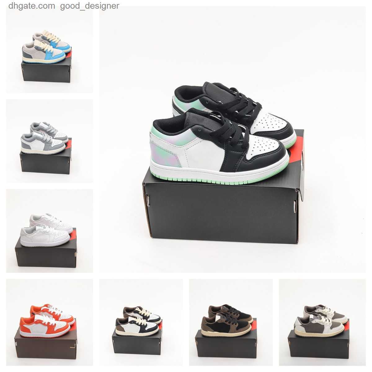 Enfants Chaussures Travis 1s 1 Chaussure Garçons Filles Scotts Low Sneaker Designer Moka Bébé Enfant Jeunesse Toddler Nourrissons Enfants Garçon