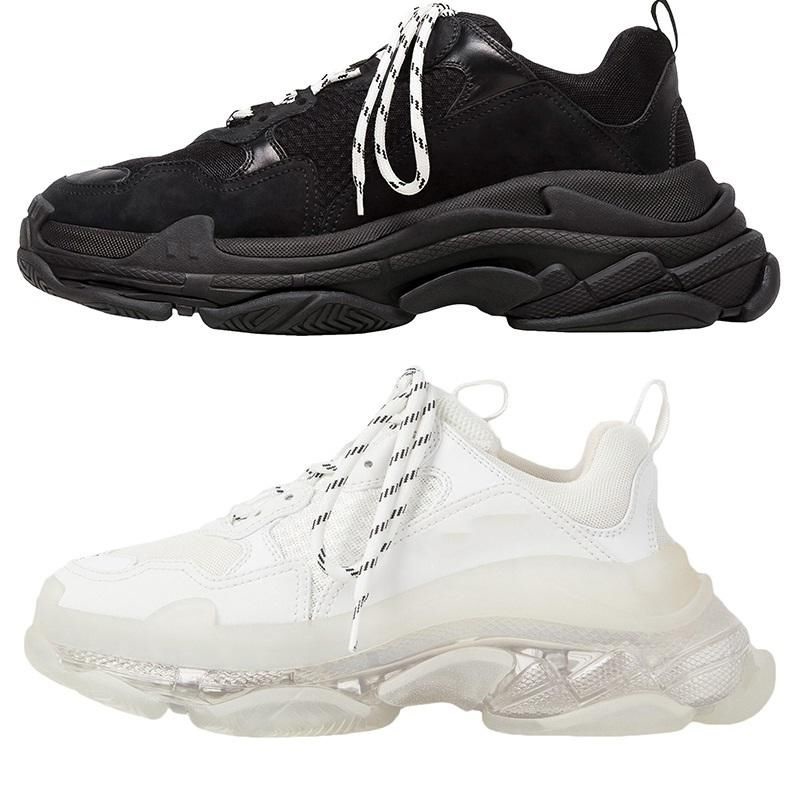 

Womens Designer Boots For Platform booties Triple S Clear Sole Chunky Casual balenciagas Shoes Luxury Paris Lace Up Designers balencaigas Sneakers Mens Trainers, Buy the box