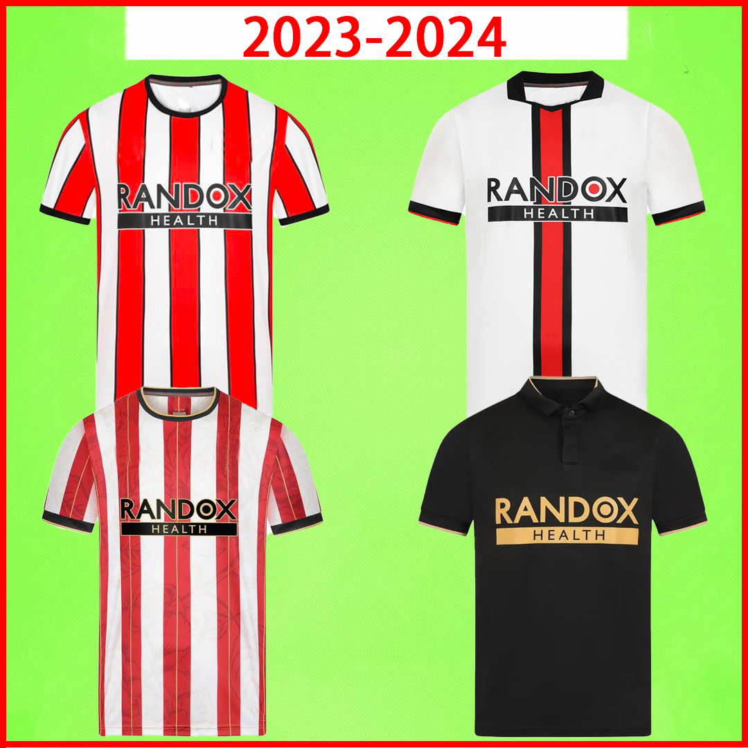 

ShEffIElDs Promotion Soccer Jerseys Kids Kit 22 23 Version UniTEdS Home Away Third 2023 2024 Football Shirt T BREWSTER BERGE McBURNIE SHARP Limited Edition uTds, 1998