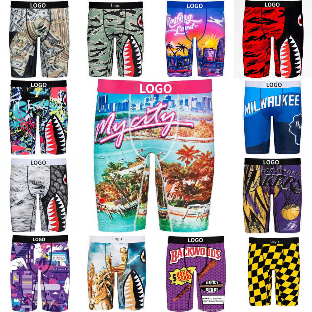 

Designer 3XL Mens Shorts Underwear Underpants Fashion Printed Quick Dry Boxers Breathable Short Pants With Package Plus Size, 1032