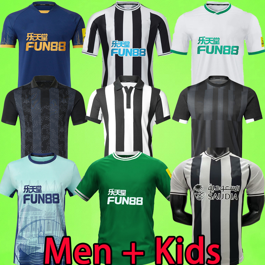 

Newcastles 2023 2024 NEW CASTLE Soccer Jerseys 3XL 4XL boys BRUNO G. 22 23 24 JOELINTON Football Shirts T 130th years ISAK NUFC Uniteds MAXIMIN WILSON utds Men Kids Kit, 2023 t-shirt